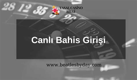Yasal Bahis Casino Girişi